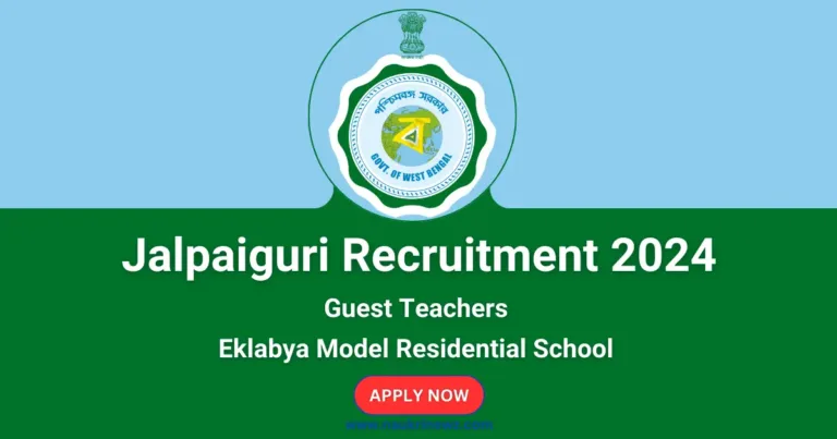 Jalpaiguri Guest Teacher Recruitment 2024 Feature Image