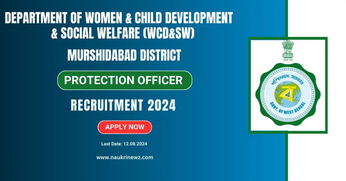 Protection Officer Recruitment 2024 in Murshidabad District Featured Image