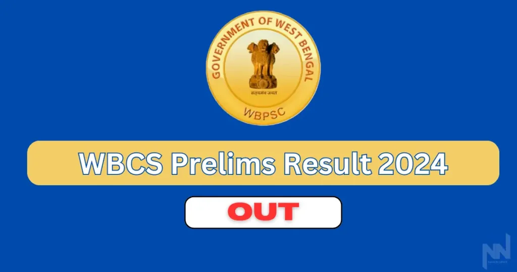 wbpsc wbcs prelims result 2024 banner