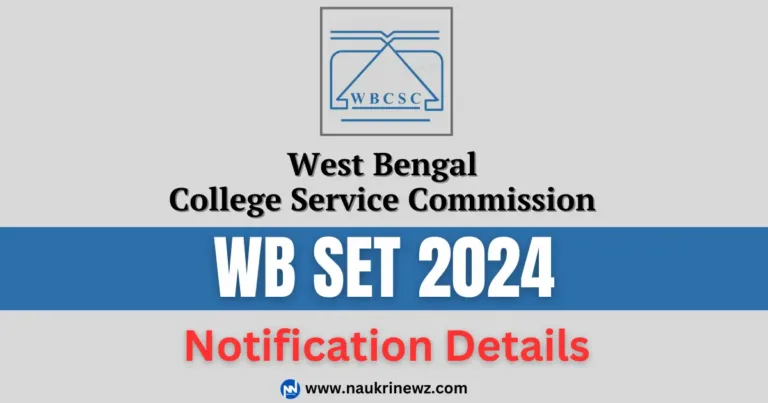 WB SET 2024 for Assistant Professor Examination Banner Image